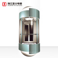 Elevador de fuji elevador elevador hotel acréscimo tipo acionamento turístico vidro panorâmico de vidro elevador